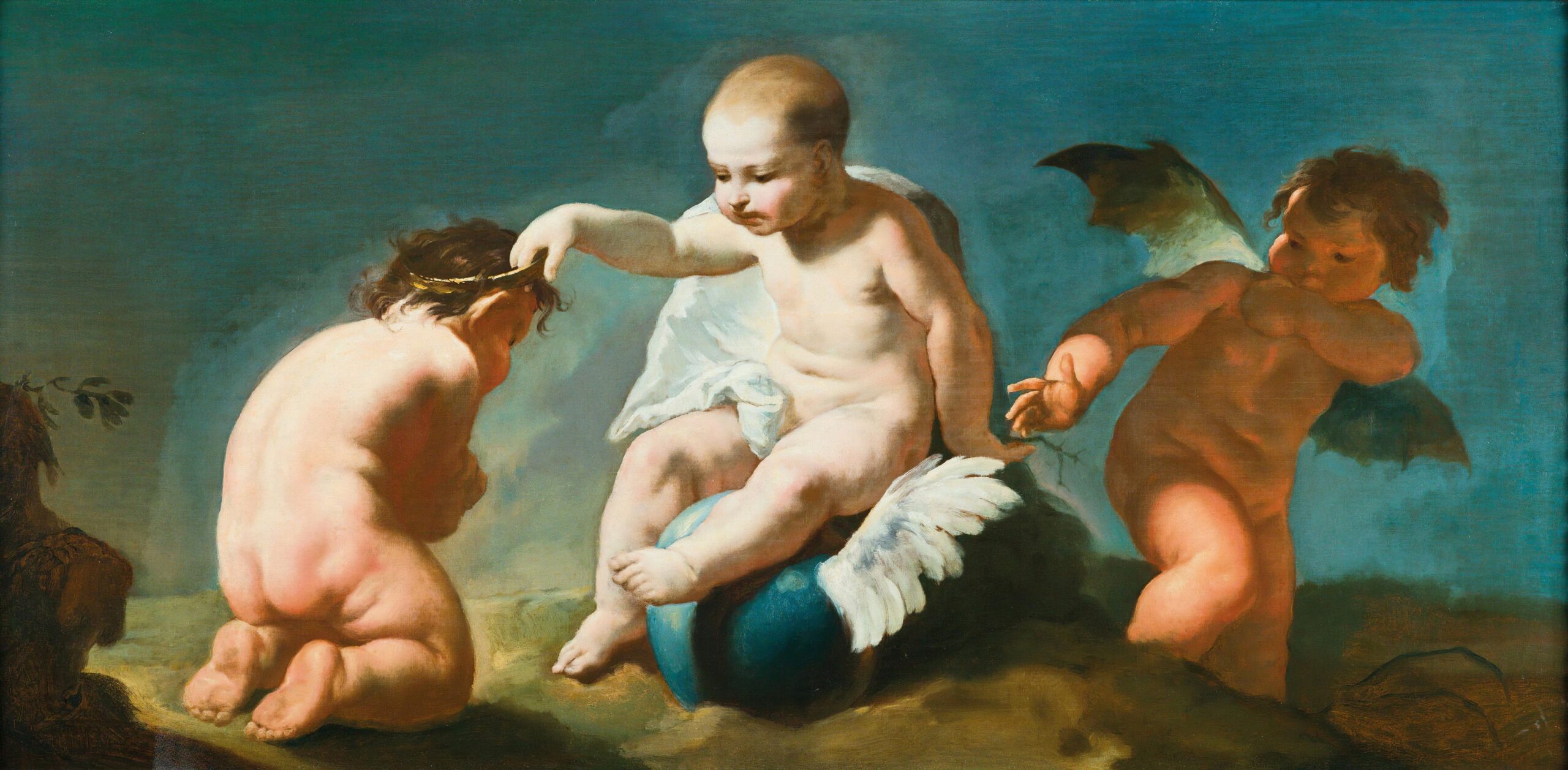 Allegory of Morality; Virtue awarded and Vice punished by Venetian School