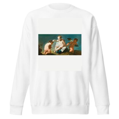 Allegory of Morality; Virtue awarded and Vice punished by Venetian School Sweatshirt
