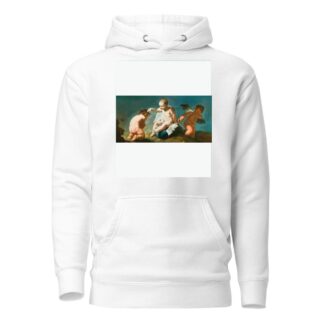 Allegory of Morality; Virtue awarded and Vice punished by Venetian School Hoodie