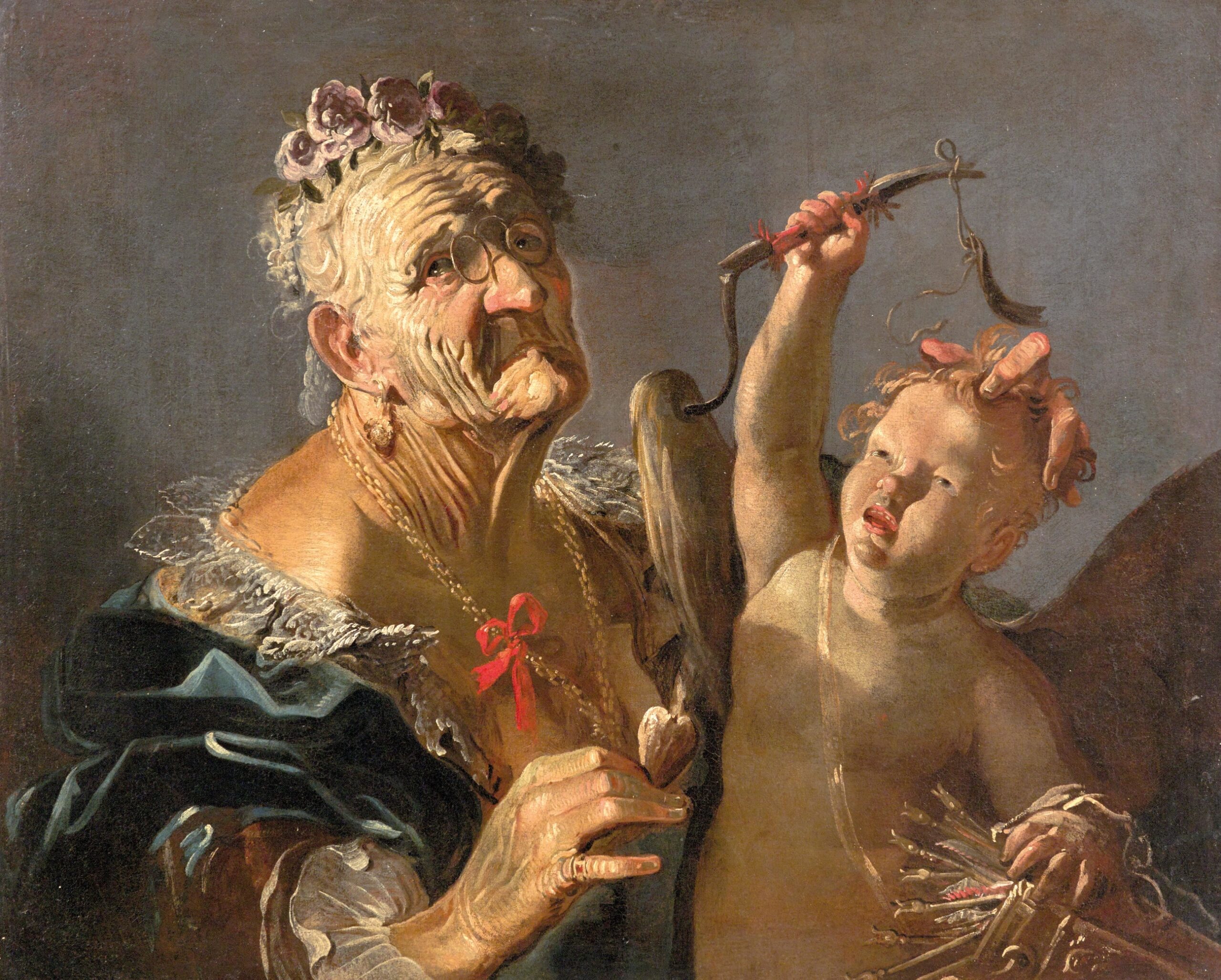 Allegory of Old Age by Lombard School