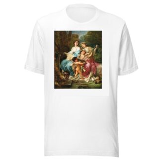 Allegory of the Arts by Gustav Adolf Goldberg T-Shirt