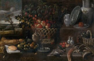 Allegory of the month of August by Francisco Barrera