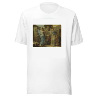 Allegory. Sweden, Finland and Mars, the God of War by Louis Masreliez T-Shirt