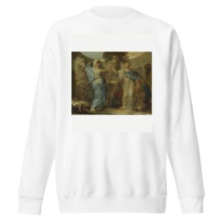 Allegory. Sweden, Finland and Mars, the God of War by Louis Masreliez Sweatshirt