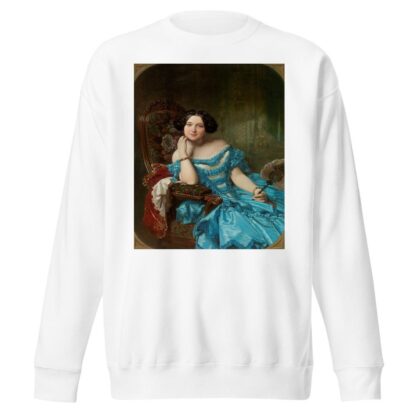 Amalia de Llano, a Spanish countess and author by Federico de Madrazo y Kuntz Sweatshirt