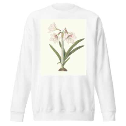 Amaryllis Picta. by Priscilla Susan Bury Sweatshirt