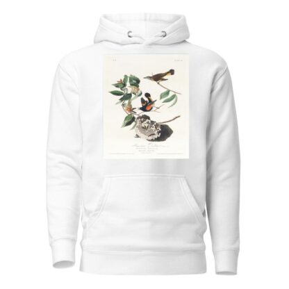 American redstart by John James Audubon Hoodie