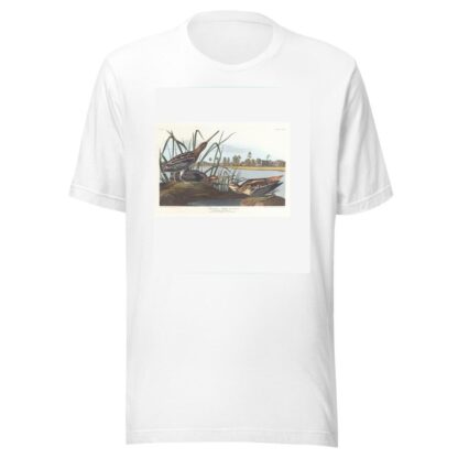 American snipe by John James Audubon T-Shirt