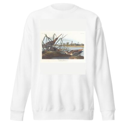American snipe by John James Audubon Sweatshirt