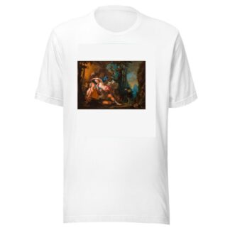 Amor and Psyche by Nicolaas Verkolje T-Shirt