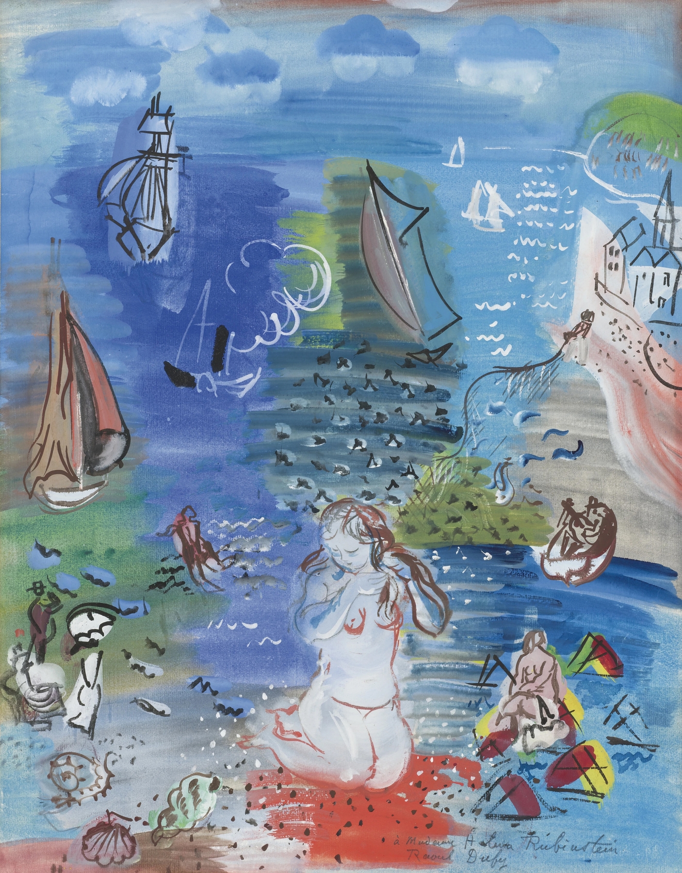 Amphitrite by Raoul Dufy