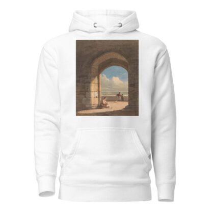 An Arch at Holy Island, Northumberland by John Varley Hoodie