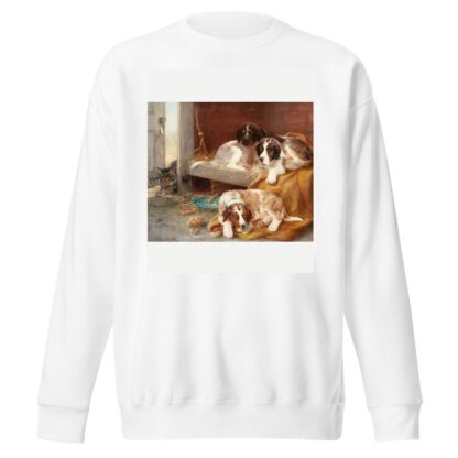 An Unexpected Visitor by Edwin Frederick Holt Sweatshirt