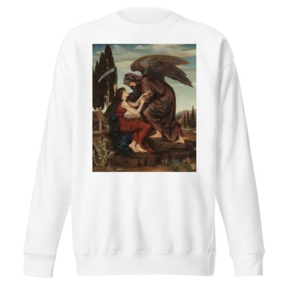 Angel of death by Evelyn De Morgan Sweatshirt