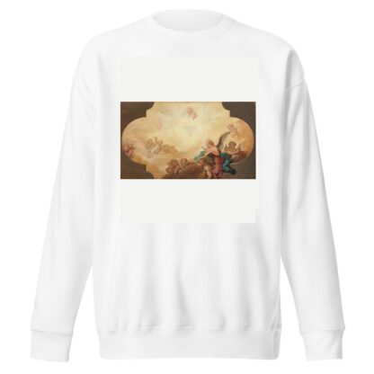 Angels Looking up at the Eye of God. Study by Guillaume Taraval Sweatshirt