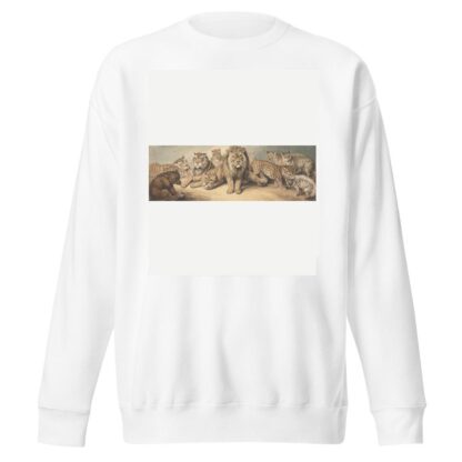 Animals of the Cat Family, with a Bear and Foxes by Samuel Howitt Sweatshirt