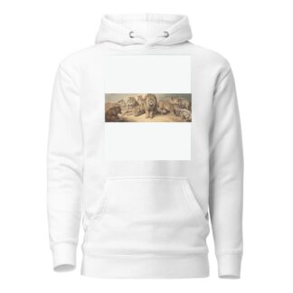 Animals of the Cat Family, with a Bear and Foxes by Samuel Howitt Hoodie