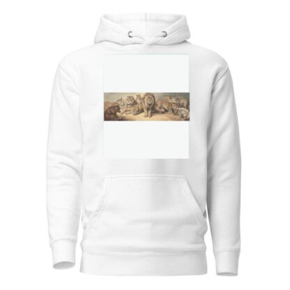 Animals of the Cat Family, with a Bear and Foxes by Samuel Howitt Hoodie