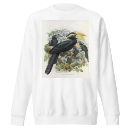 Anthracoceros malayanus by Daniel Giraud Elliot Sweatshirt