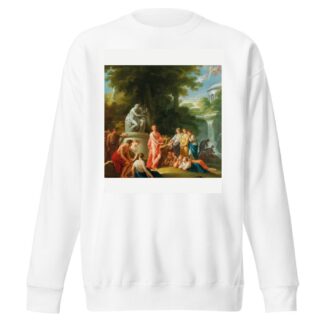 Apollo amongst the Shepherds, a ‘study’ for the former Burgtheater, Vienna by Heinrich Friedrich Füger Sweatshirt