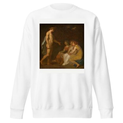Apollo charging the Parcae to visit Ceres, who has fled from the Earth by Nicolai Abildgaard Sweatshirt