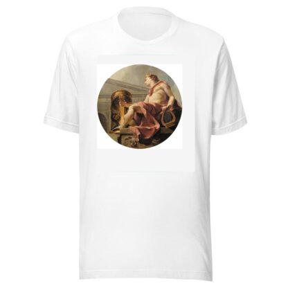 Apollo Seated Holding A Lyre In Front Of An Athenienne And A Snake by Charles-André van Loo T-Shirt