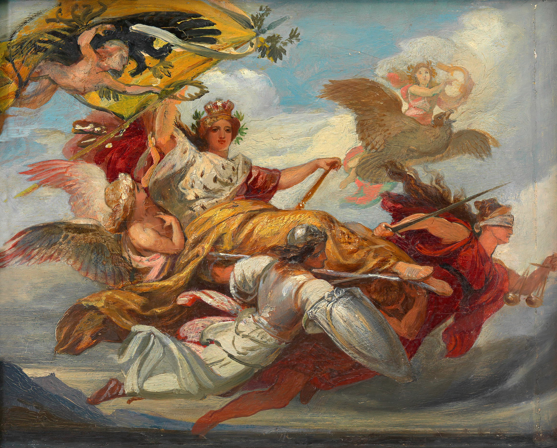 Apotheose der Austria by August Eisenmenger