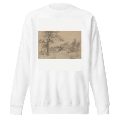 Approach to Bath. by David English Henderson Sweatshirt