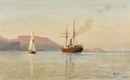 Approaching the Southern Crimean Coast by Lev Felixovich Lagorio