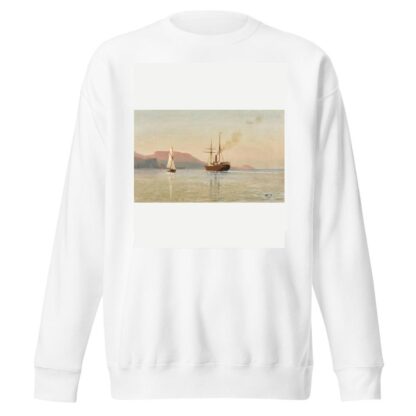 Approaching the Southern Crimean Coast by Lev Felixovich Lagorio Sweatshirt