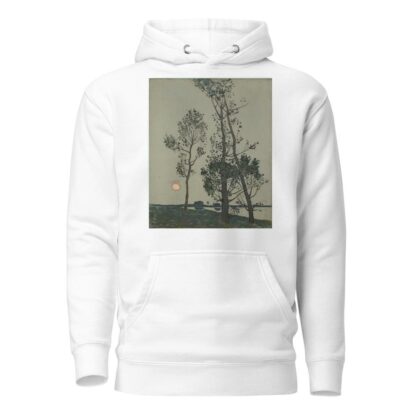 Arbres au clair de lune by Florence Esté Hoodie