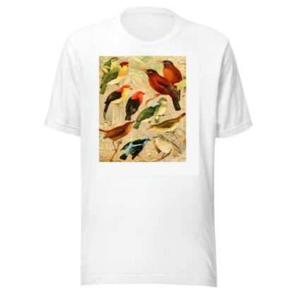 Arirambas da matta virgem, Uirá-purú diversos, Sahy by Emil August Göldi T-Shirt