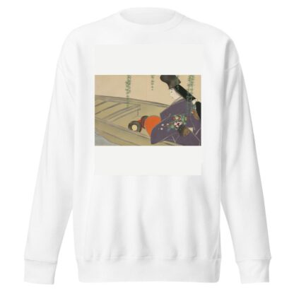 Asazuma in Her Boat by Kamisaka Sekka Sweatshirt