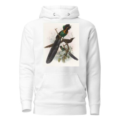 Astrapia nigra by Daniel Giraud Elliot Hoodie