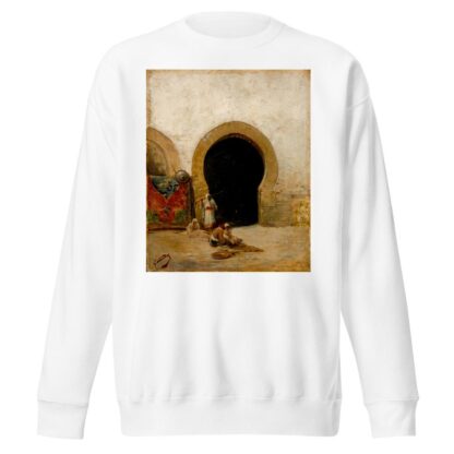 At the Gate of the Seraglio by Mariano Fortuny Marsal Sweatshirt