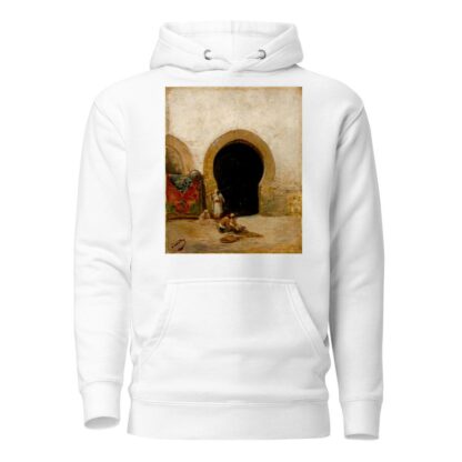 At the Gate of the Seraglio by Mariano Fortuny Marsal Hoodie