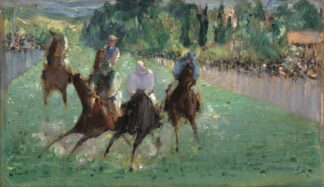 At the Races by Édouard Manet