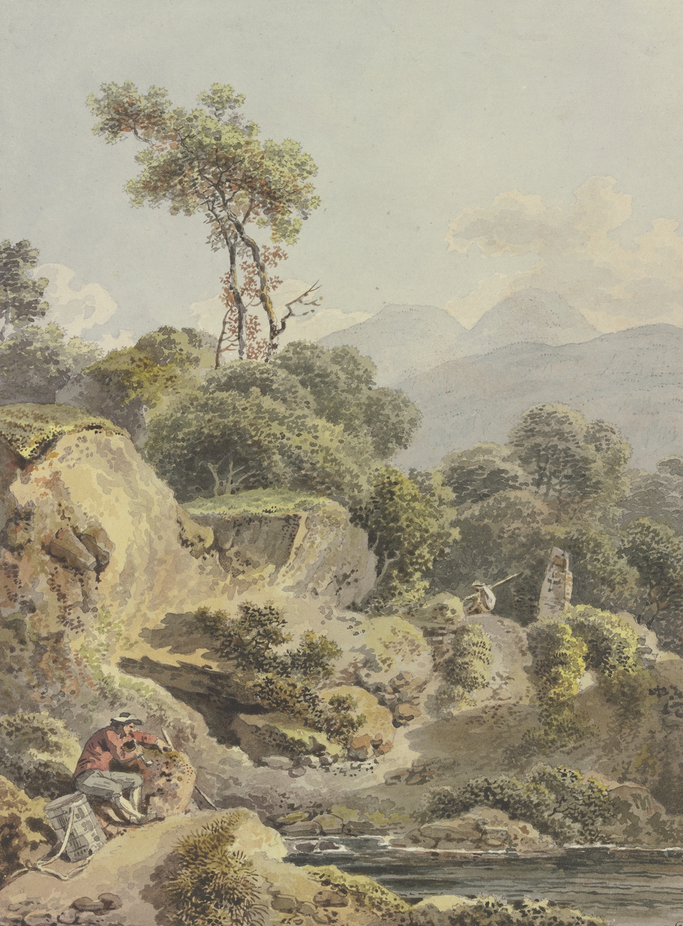 Au Bord de la Bÿrse près de Pierre-pertuis by Balthasar Anton Dunker