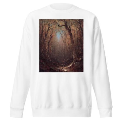 Autumn, a Wood Path by Sanford Robinson Gifford Sweatshirt