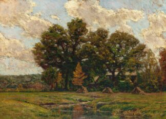 Autumn Landscape by Edward Parker Hayden