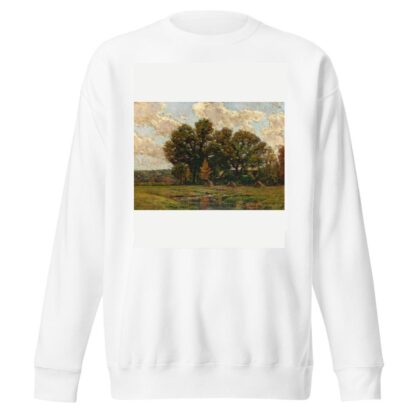 Autumn Landscape by Edward Parker Hayden Sweatshirt