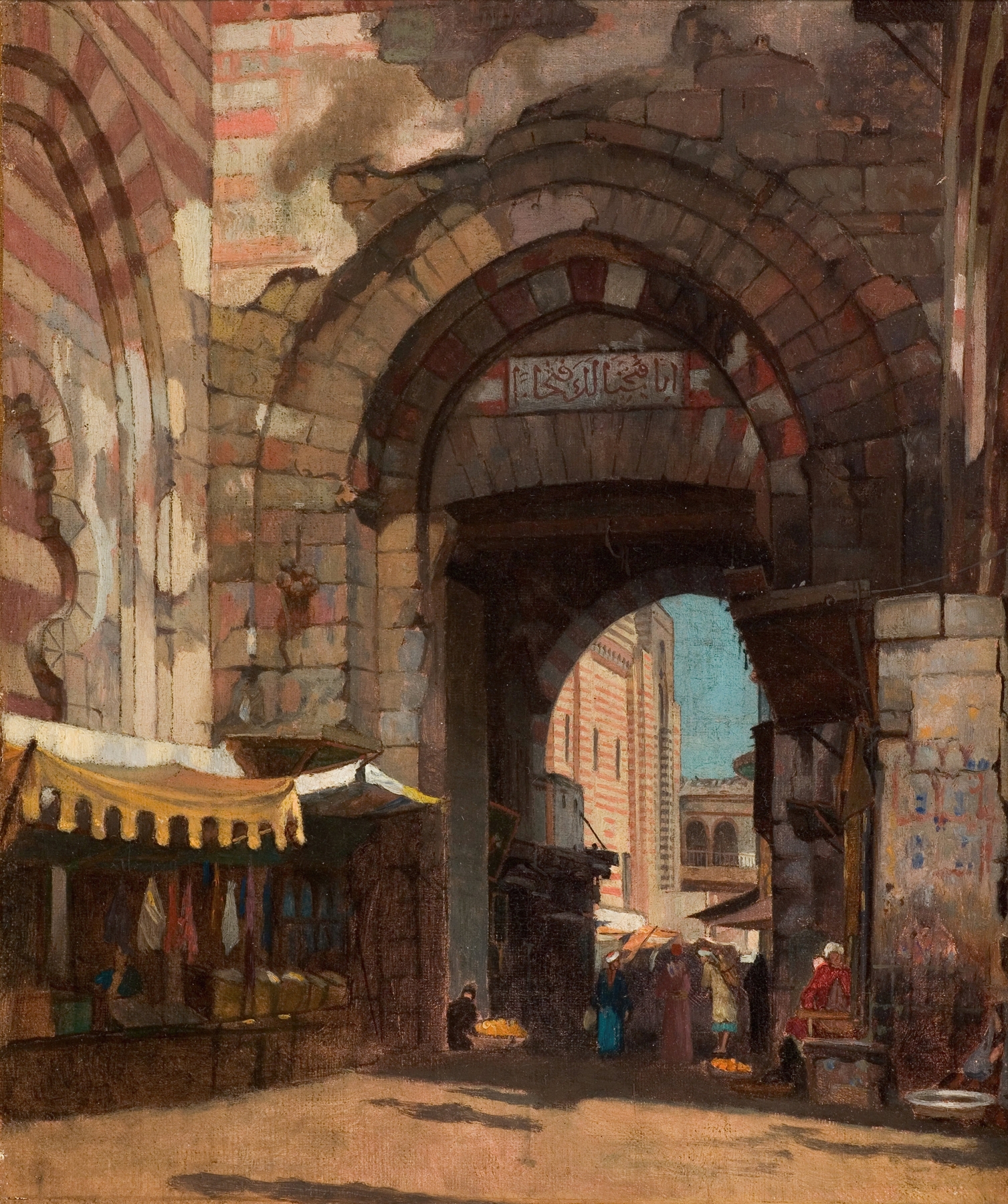 Bab Zuweyleh, Cairo, Egypt by George Yewell