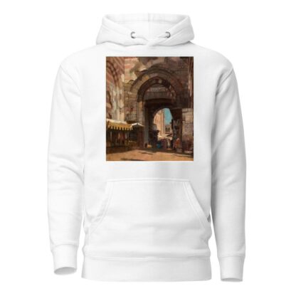 Bab Zuweyleh, Cairo, Egypt by George Yewell Hoodie