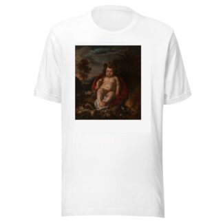 Bacchus as a child by Jacob Jordaens T-Shirt