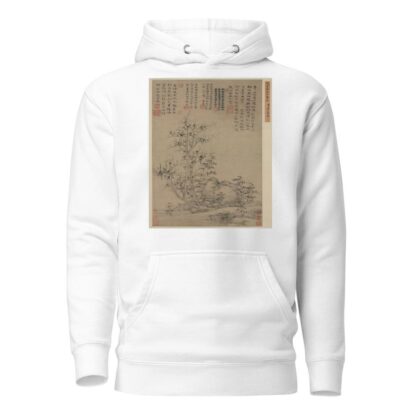Bamboo, Rock, and Tall Tree by Ni Zan Hoodie