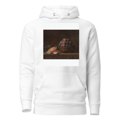 Basket of Plums by Anne Vallayer-Coster Hoodie