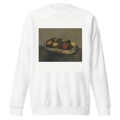 Basket With Red And Yellow Apples by Félix Vallotton Sweatshirt