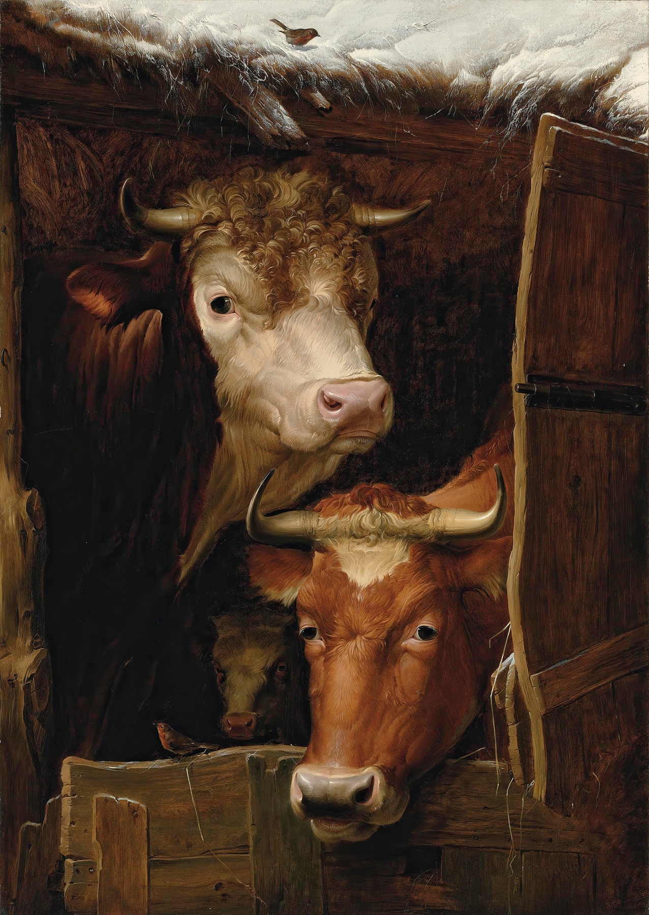 Be it ever so humble, there’s no place like home by Thomas Sidney Cooper