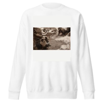 Bear Hunters by Benton Henderson Clark Sweatshirt
