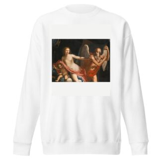 Beauty Fending Off Time by Elisabetta Sirani Sweatshirt